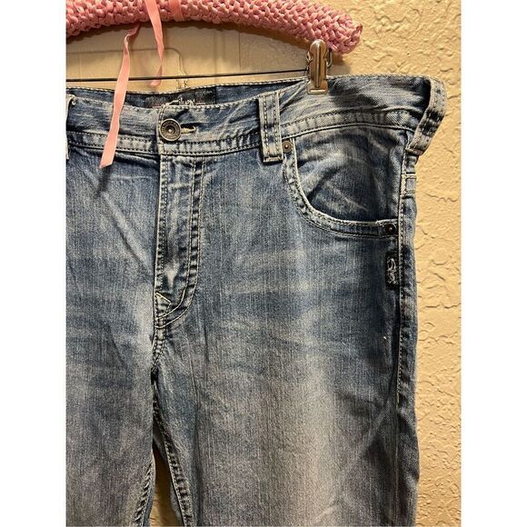 Silver Jean Co. Gordie Men’s Jeans Men’s Size 40 Length 30 - Picture 6 of 14